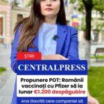 Propunere POT: Românii vaccinați cu Pfizer, care nu mai pot munci, să primească despăgubiri de 1.200 euro pe lună până la pensie
