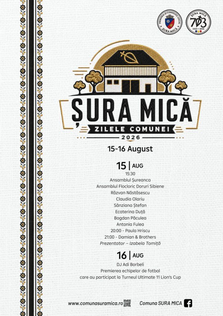 Zilele Comunei Șura Mică 2026